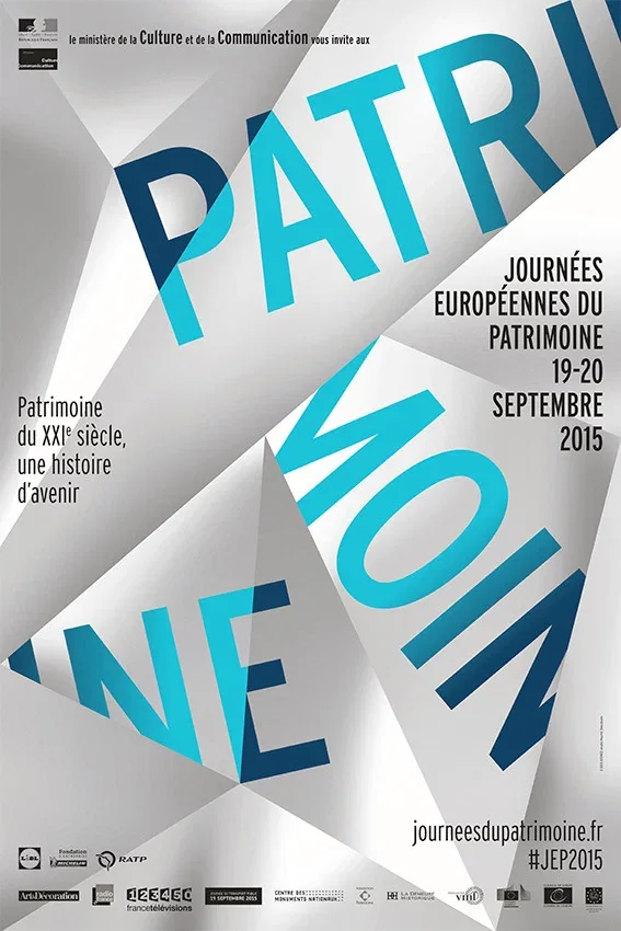 Journées du Patrimoine — septembre 2015 — collage ou vue du travail
