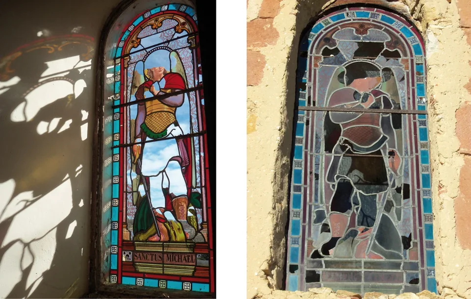 Saint-Michel — Le Fréchet — collage ou vue du travail