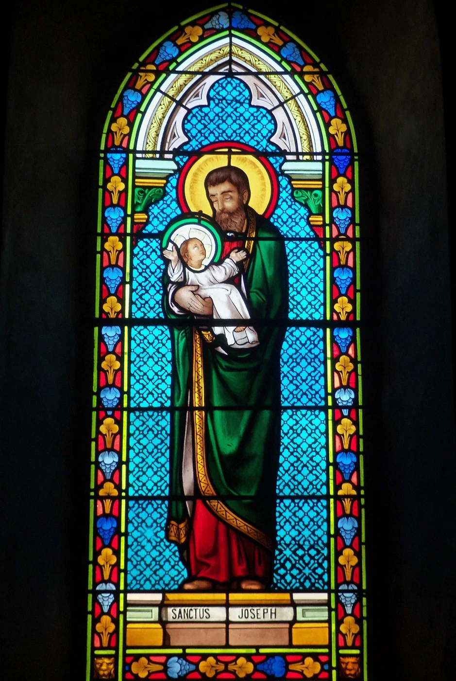 Saint-Joseph — Martres-Tolosane — collage ou vue du travail