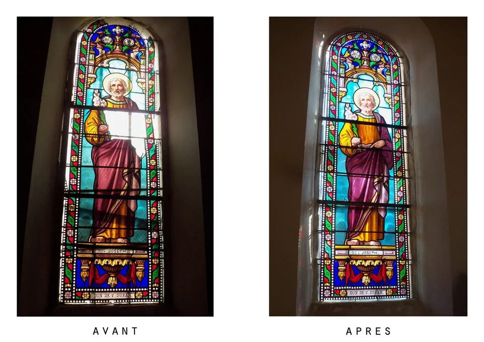 Saint-Elix Séglan — collage ou vue du travail