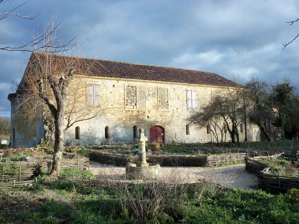 Abbaye de Bonnefont — juin 2014 — collage ou vue du travail