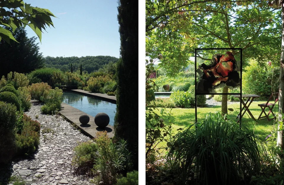 Jardins de la poterie Hillen — 2013 — collage ou vue du travail
