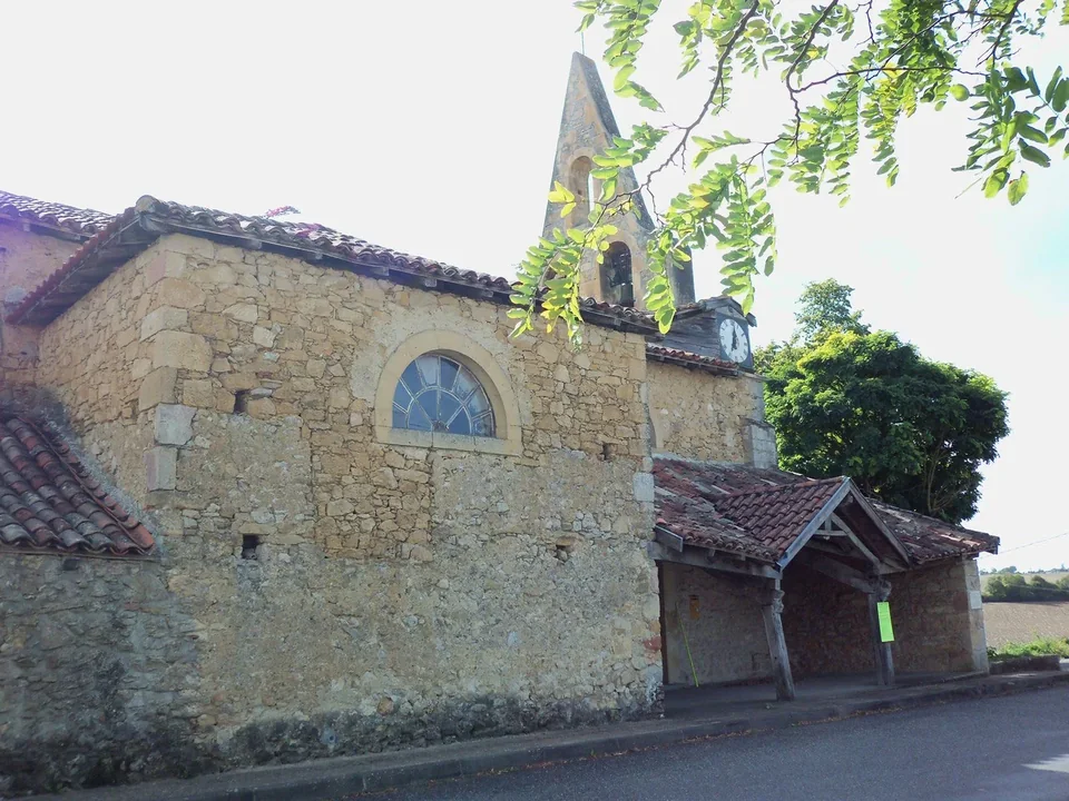 Saint-Elix Séglan — collage ou vue du travail