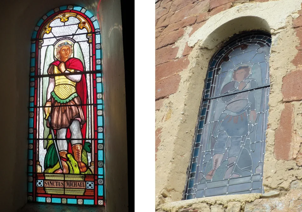 Saint-Michel — Le Fréchet — collage ou vue du travail