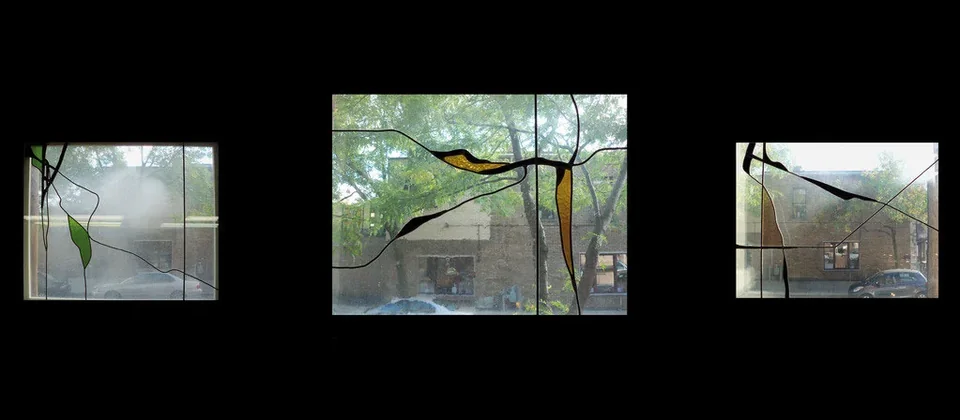 Opaline Studio — 2011 — collage ou vue du travail