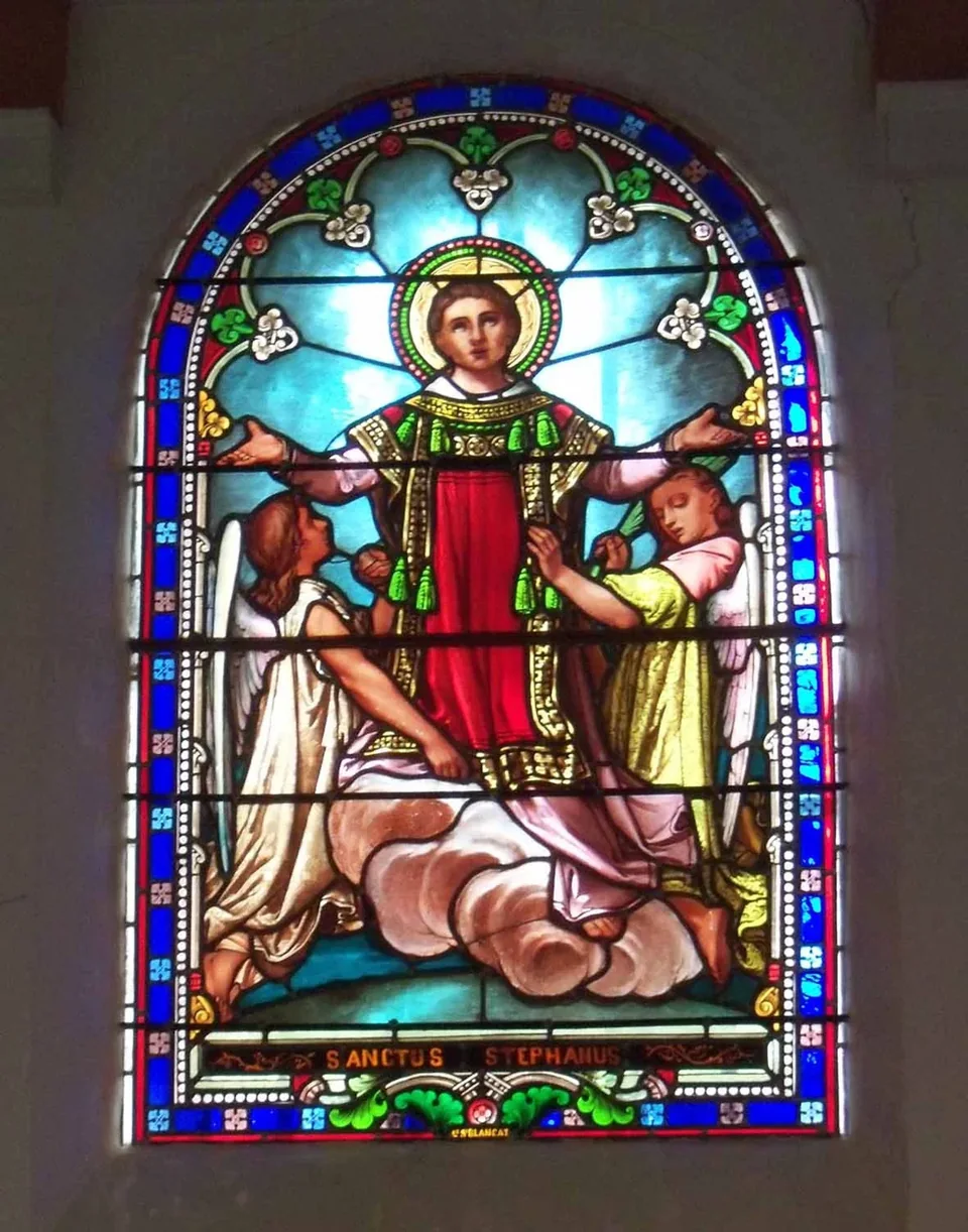 Sanctus Stephanus — Pouze — document de la restauration