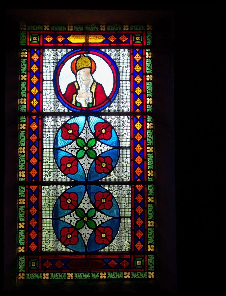 Église Saint-Martin d’Espanes — collage ou vue du travail
