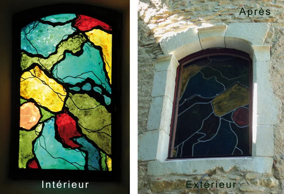 Notre-Dame de Lorette — août 2013 — collage ou vue du travail