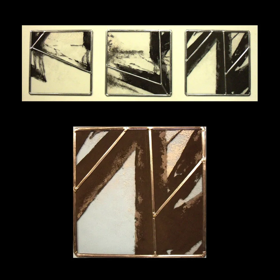 Triptyque — 2012 — collage ou vue du travail